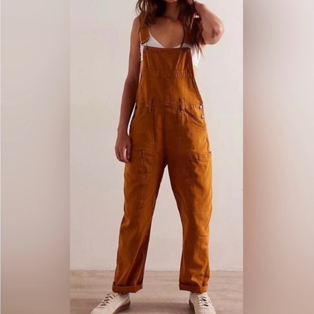 NWOT We The Free Way Back Utility Overalls